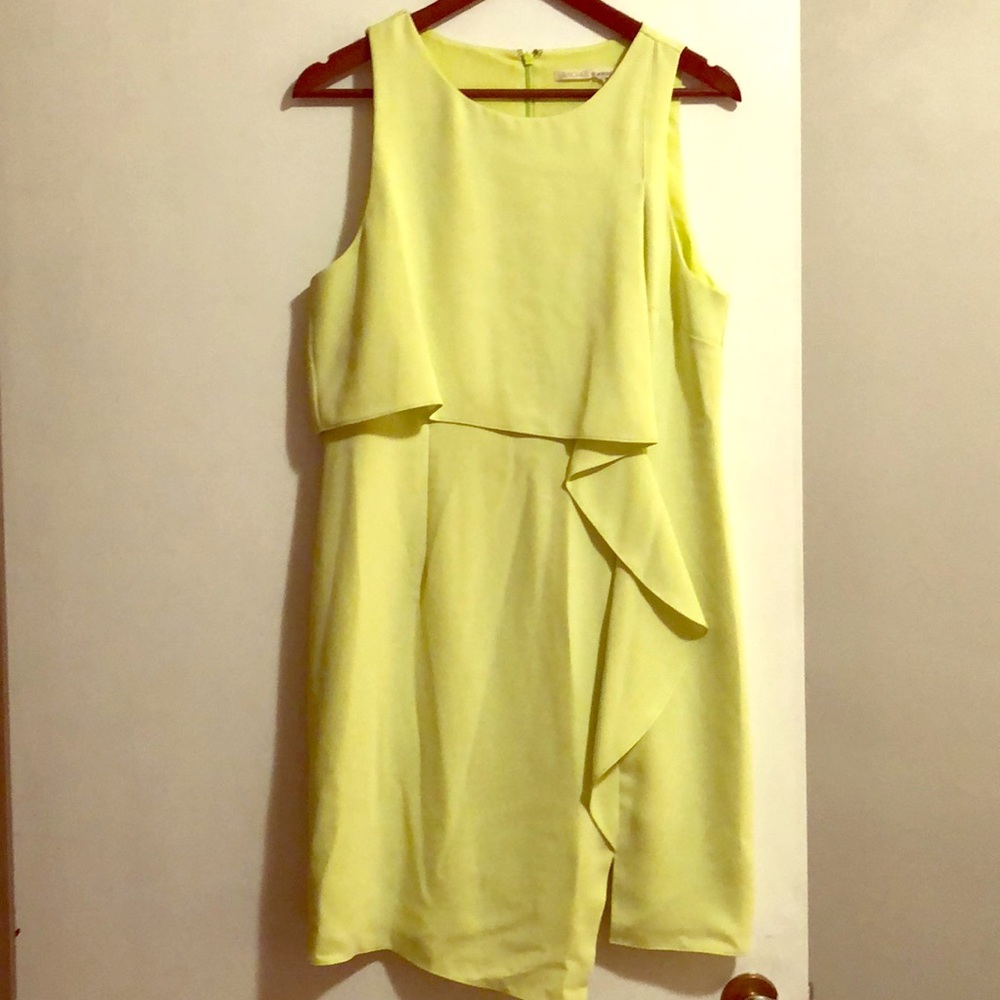 Bright cocktail dress